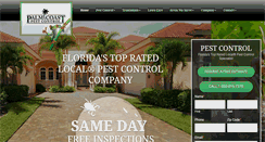 Desktop Screenshot of palmcoastpestcontrol.com