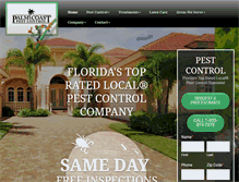 Tablet Screenshot of palmcoastpestcontrol.com
